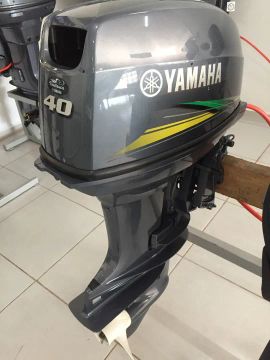Motor de popa 40hp com partida eletrica a pronta entrega  