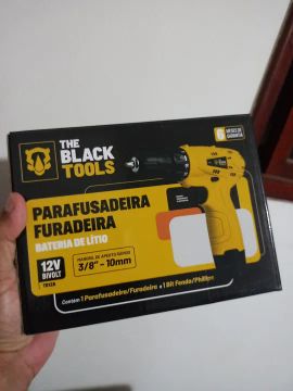 Furadeira Parafusadeira Tb-12a Bateria 12v Bivolt 3/8<br>10% OFF<br>