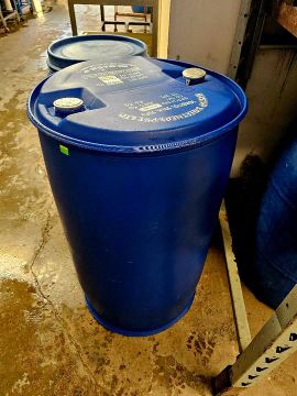 Bombona(Tambor) de Plástico Azul 200 Litros 