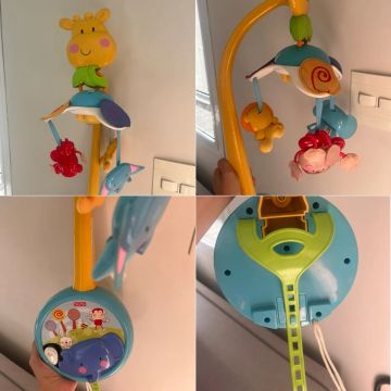 Móbile de Berço Musical - Diversão e Estímulo para o Bebê