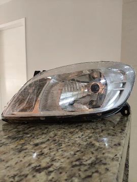 Farol Dianteiro LE Chevrolet Celta/Prisma 2006 A 2015 CROMADO