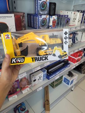 ESCAVADEIRA TOK KIDS C/ CONTROLE REMOTO MT1516 - Loja Mega Tudo