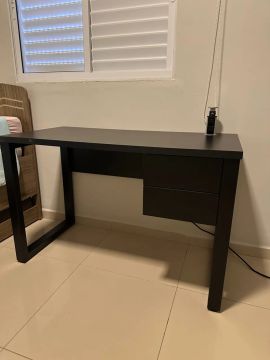 Escrivaninha Moderna com 2 Gavetas