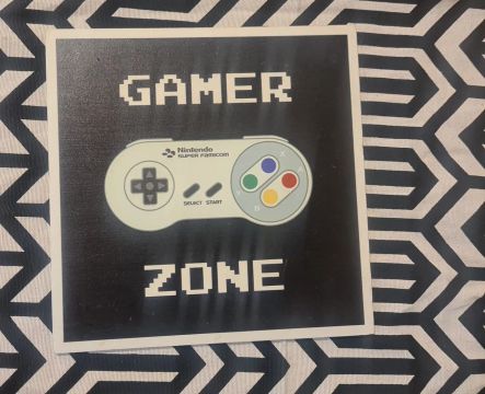 Placa decorativa