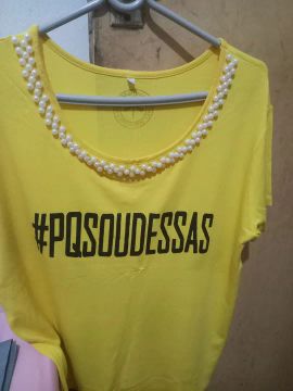 Vende se 1 blusa usada uma vez .$ 20.00. Tam G