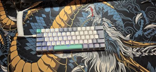 Teclado Mecânico K500 Novo