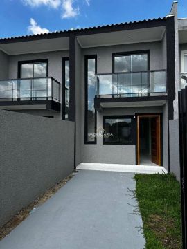 Sobrado com 3 dormitórios à venda, 67 m² por R$ 370.000,00 - Tatuquara - Curitiba/PR