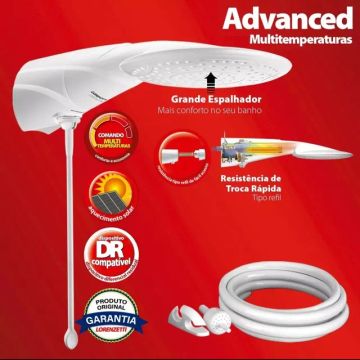 Ducha advanced instalado 