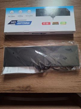 Antena TV com cabo coaxial nova