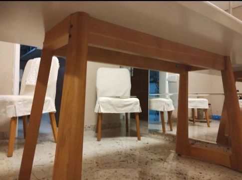 Mesa de Jantar Branca 