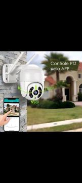 Câmera de segurança App yosse a prova de água sensor de movimento alarmada imagem 