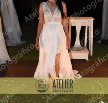 Vestido de noiva branco 