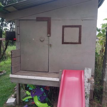 Casa de Brincar Infantil com Escorregador