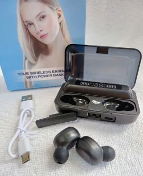 Fones de Ouvido Bluetooth com Power - Novo - Entrego Bank