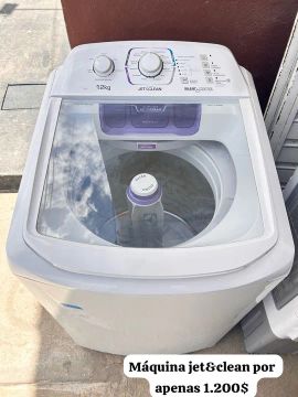 Máquina de Lavar Jet&Clean 12kg - Apenas R$1.200!