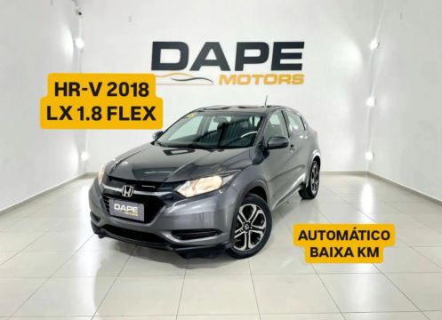 HR-V 2018 único dono,  baixa km. Trocamos e financiamos 