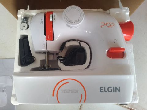 Máquina de Costura Elgin Pop - Nova!