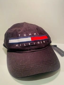 Boné Tommy Hilfiger Preto adulto NOVO
