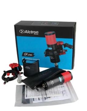 MICROFONE ALCTRON CS 35 CONDENSADOR PARA PODCAST, STUDIO OU RÁDIO COMPLETO