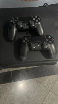 Controle PS4 - Preto - semi novo 