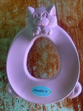 Assento de Vaso Sanitário Infantil Plastibaby Rosa