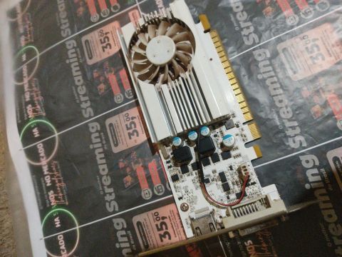 Placa de Vídeo GeForce GT1030 2gb white