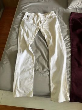 Calça Jeans Branca Masculina