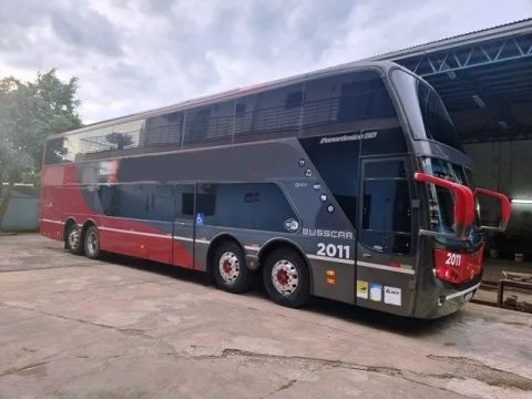 Onibus DD Busscar Panoramico 2004 k 420 56 Lugares Completo