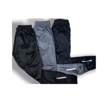 Kit de 3 calças com 2 bolso com zíper. jogger