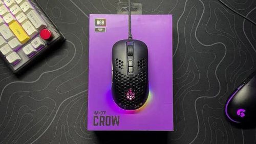 Mouse gamer mancer crow.