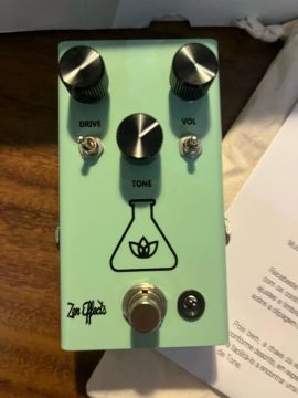 Pedal Tube Screamer Zen Effects Edição limitada Surf Green. 