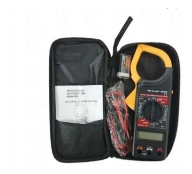 Amperimetro Digital Marca Fertak Com Estojo