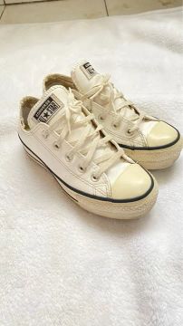 All Star converse Chuck Taylor plataforma de couro