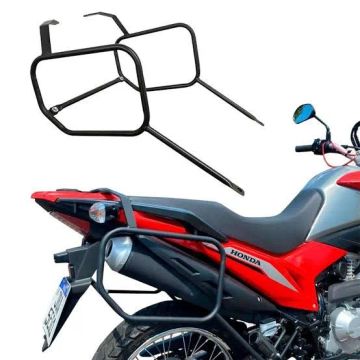 Suporte para Bagagem para Moto, Afastador de Alforge Bros 160 e XRE 190 Honda Bros 160