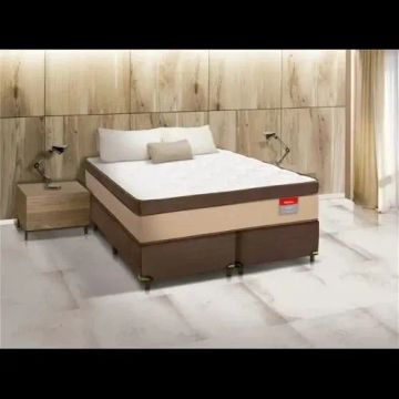 Cama Box Casal King Size Reconflex 