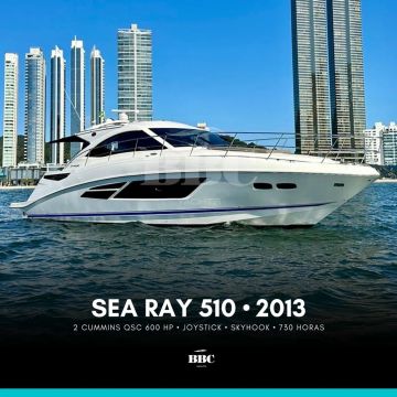 Lancha Sea Ray 510 - 2013 - 740 Horas 
