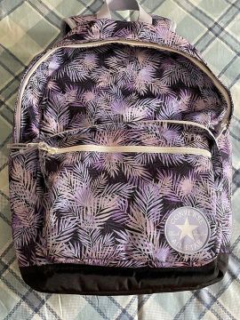 Mochila Converse All Star Lilás 