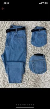 Calça Jeans Azul Claro