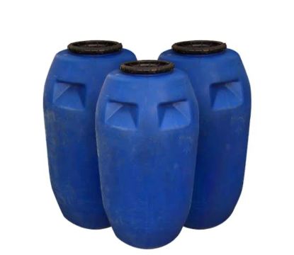 Tambor de plástico azul 200 litros