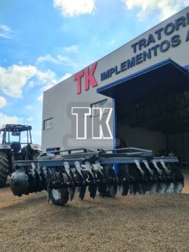 cod. 1011 - Grade Aradora de Controle 28 x 26 Baldan - TK Tratores Nova Andradina - MS