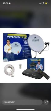 Receptor de Satélite Vivensis VX 10 - Nova Parabólica Digital