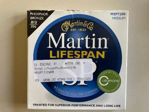 Cordas Martin Lifespan SP MSP7200 Media
