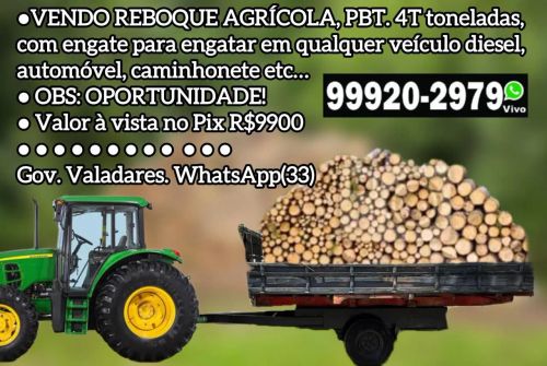 Reboque Agrícola 4T 