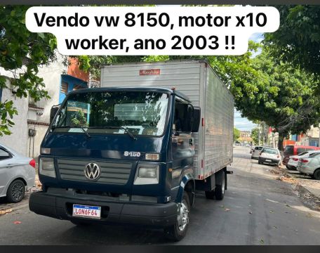 VW 8150 Worker 2003 - Baú