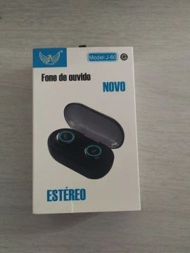 Fones de Ouvido Bluetooth Estéreo TWS - Novo