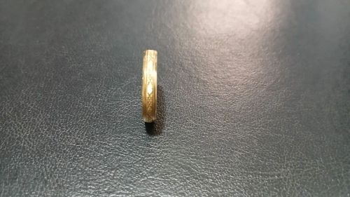 Aliança ouro 18 k