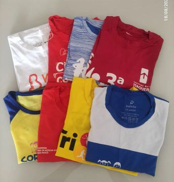 Lote camisetas dry fit