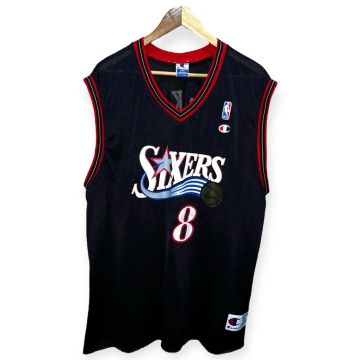 Jersey Champion Philadelphia 76ers #8 McKie