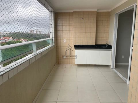Apartamento com armários projetados, ventilado e com varanda gourmet!
