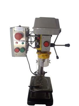 Rosqueadeira/Furadeira de bancada "NOVA" com motor 1/2 CV monofásico